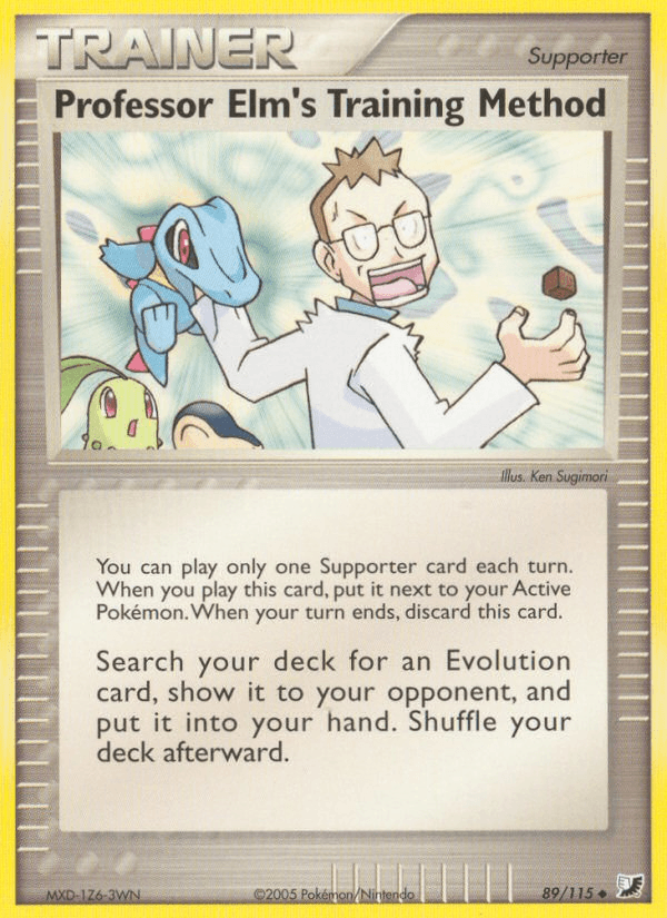 Professor Elm's Training Method Unseen Forces