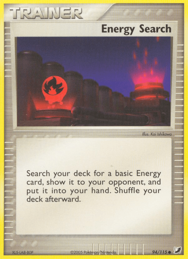 Energy Search Unseen Forces