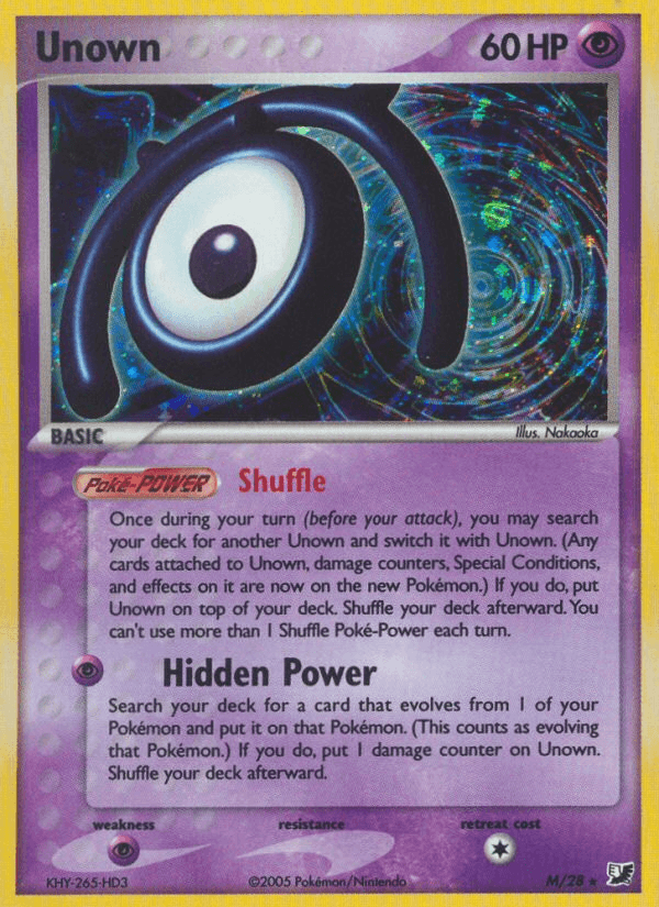 Unown Unseen Forces