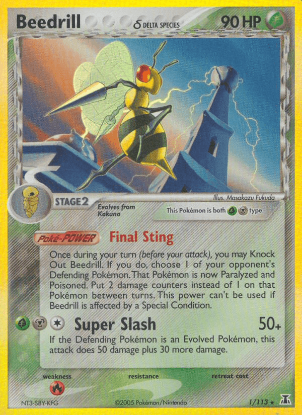 Beedrill δ Delta Species