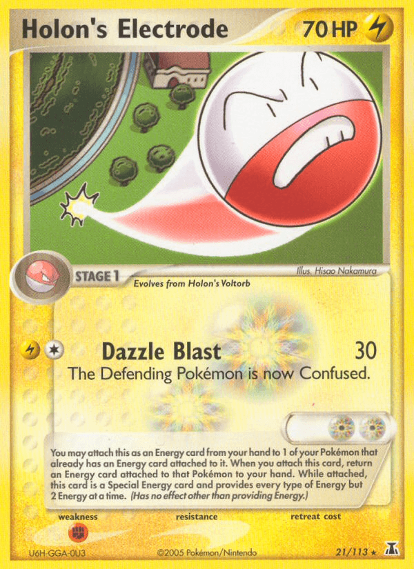 Holon's Electrode Delta Species