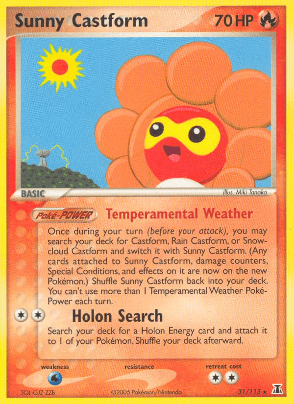 Sunny Castform Delta Species