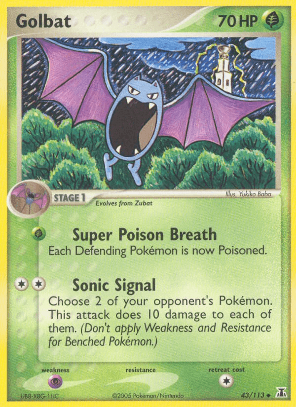 Golbat Delta Species
