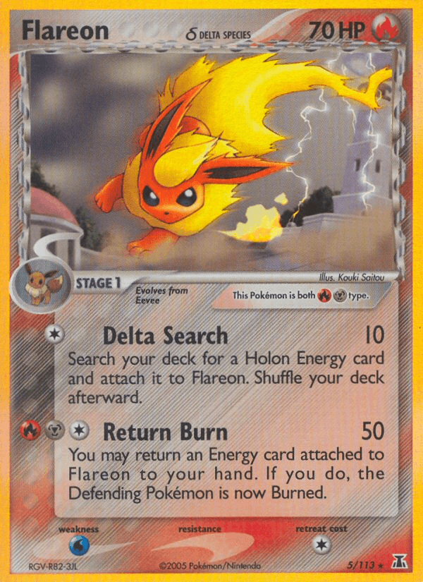 Flareon δ Delta Species
