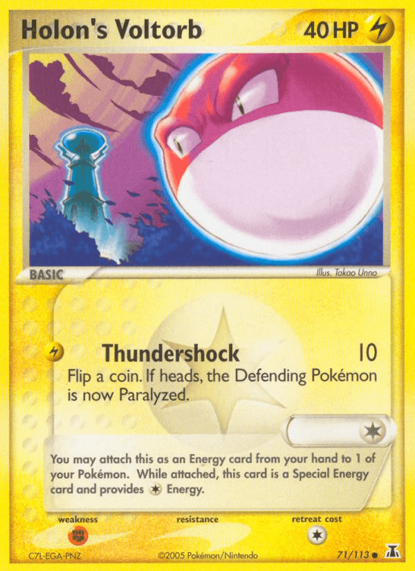 Holon's Voltorb Delta Species