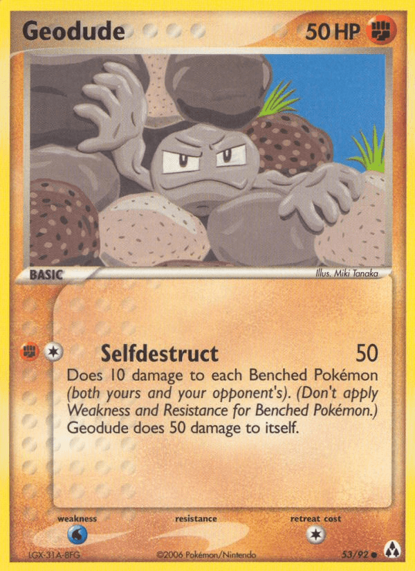 Geodude Legend Maker
