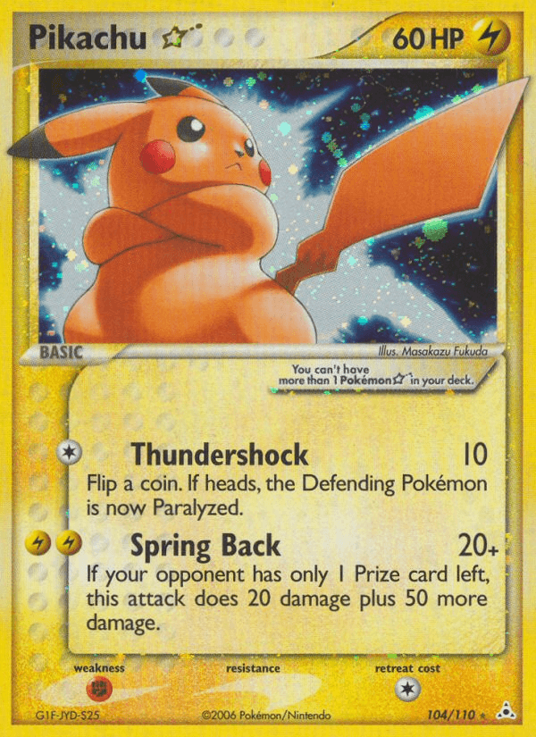 Pikachu ★ Holon Phantoms