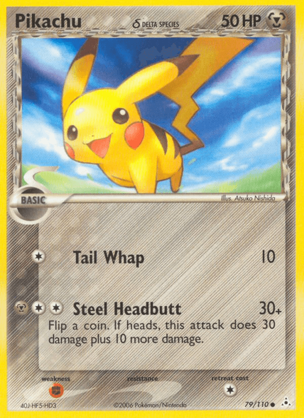 Pikachu δ Holon Phantoms