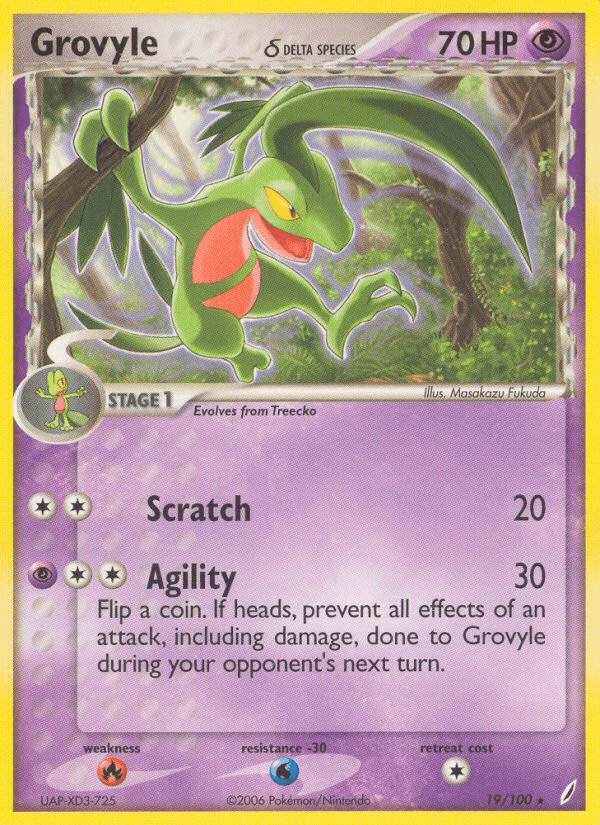 Grovyle δ Crystal Guardians