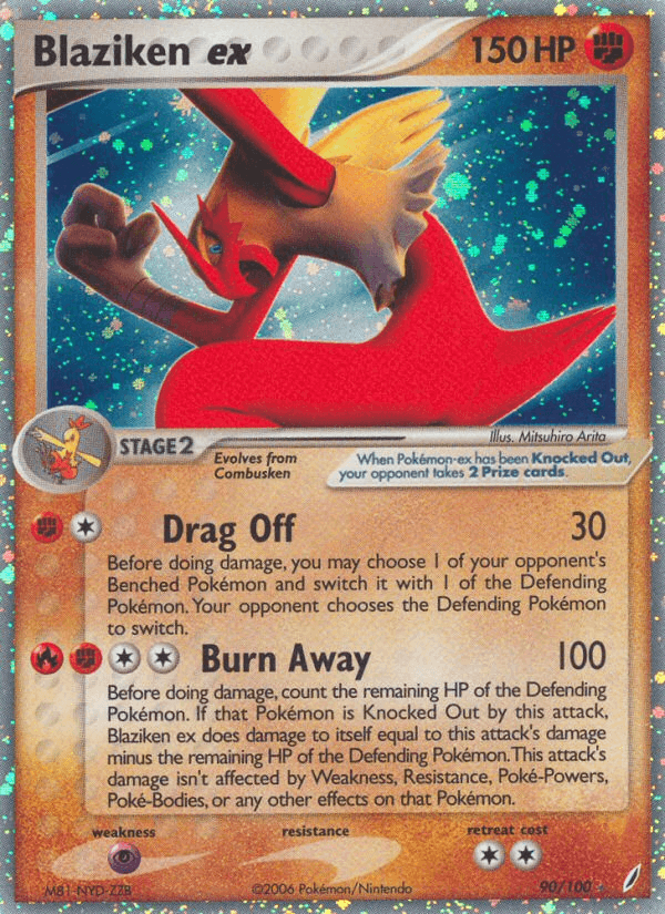 Blaziken ex Crystal Guardians