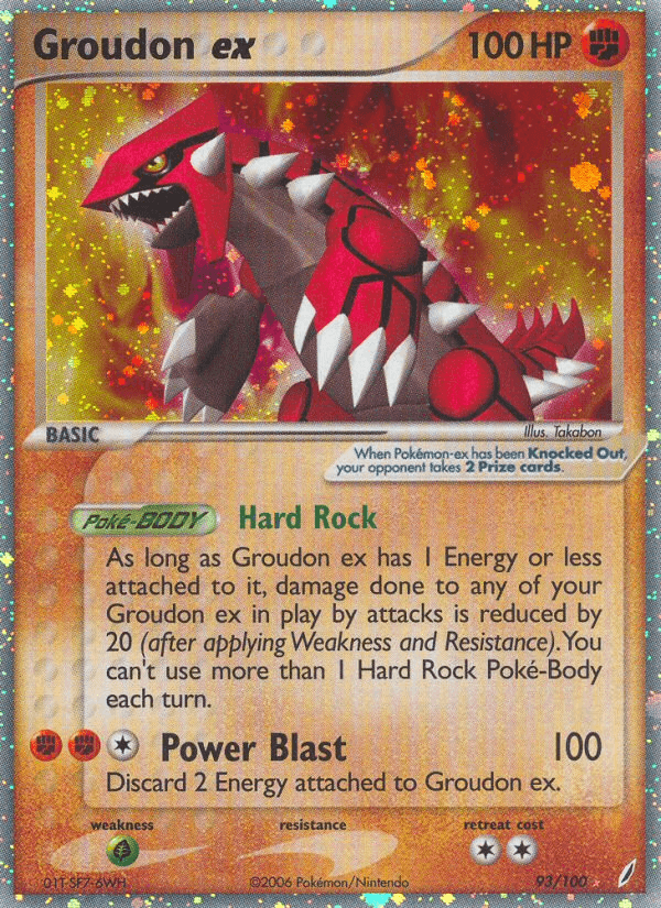 Groudon ex Crystal Guardians