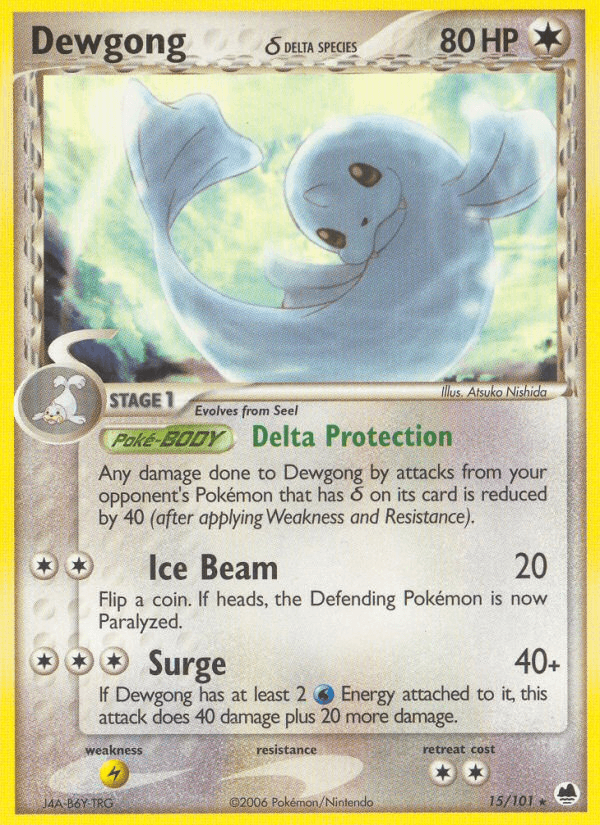Dewgong δ Dragon Frontiers