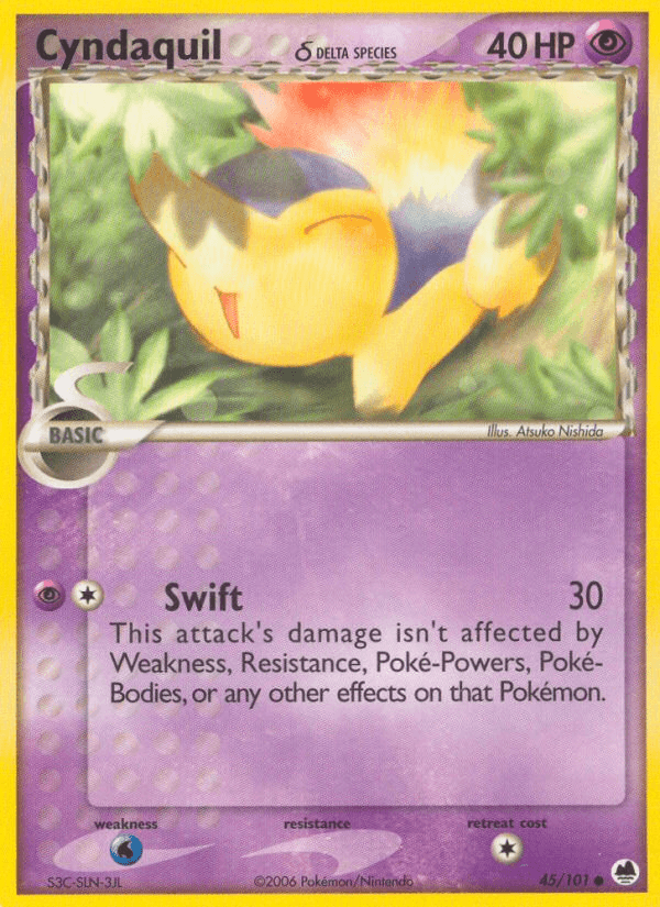 Cyndaquil δ Dragon Frontiers