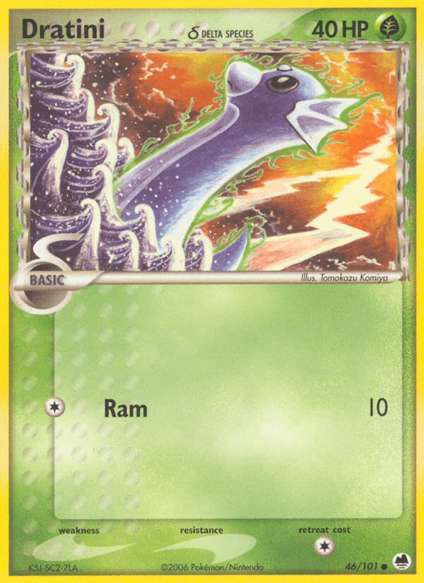 Dratini δ Dragon Frontiers