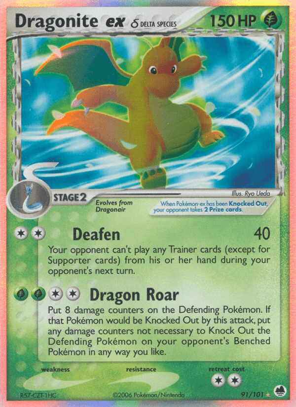 Dragonite ex δ Dragon Frontiers