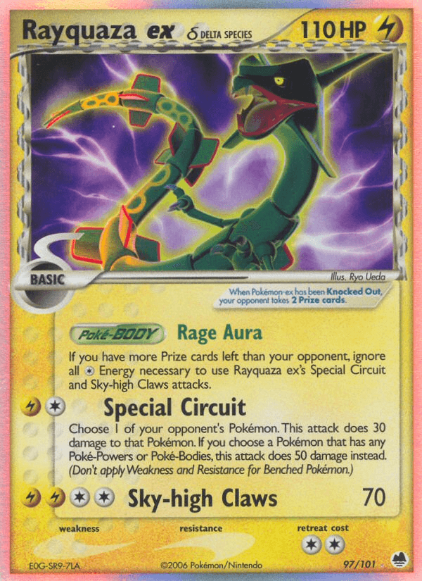 Rayquaza ex δ Dragon Frontiers