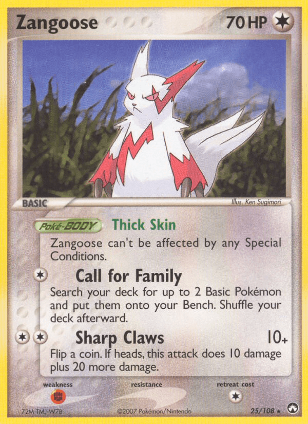 Zangoose Power Keepers