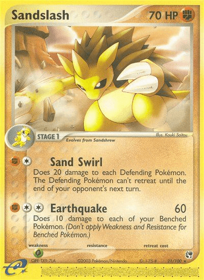 Sandslash Sandstorm