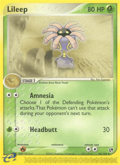 Lileep Sandstorm