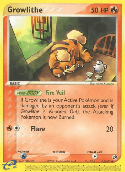 Growlithe Sandstorm