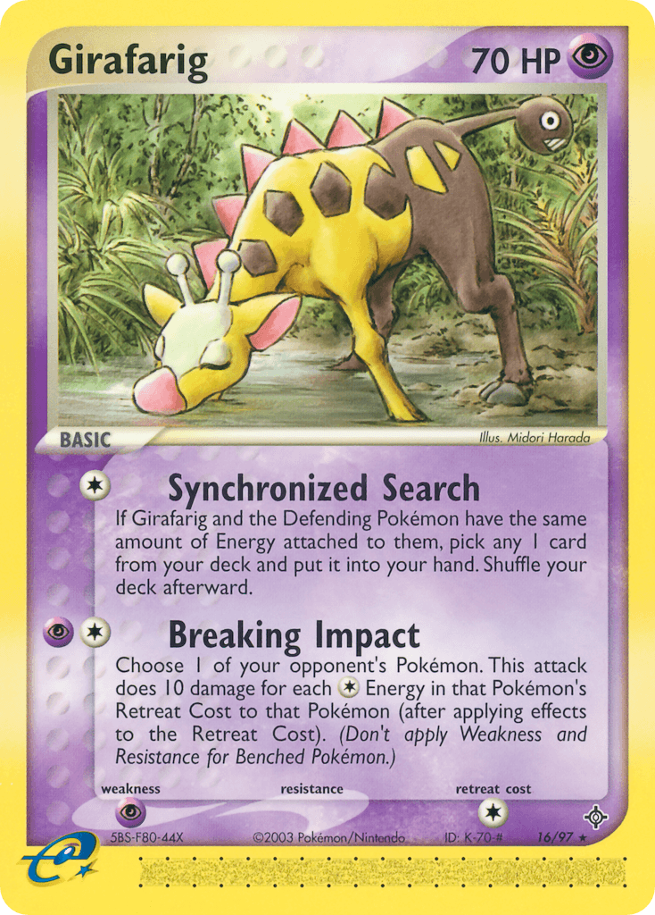 Girafarig Dragon