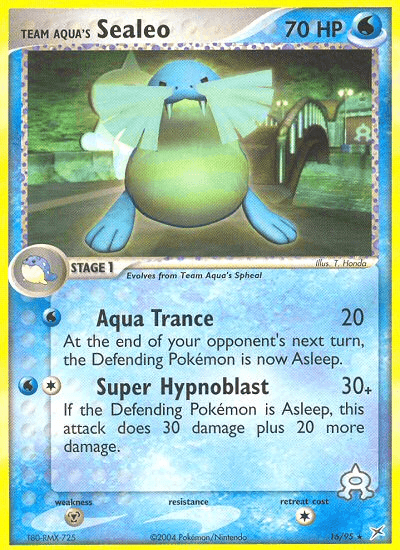 Team Aqua's Sealeo Team Magma vs Team Aqua