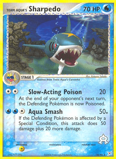Team Aqua's Sharpedo Team Magma vs Team Aqua