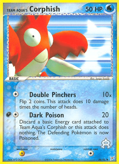 Team Aqua's Corphish Team Magma vs Team Aqua