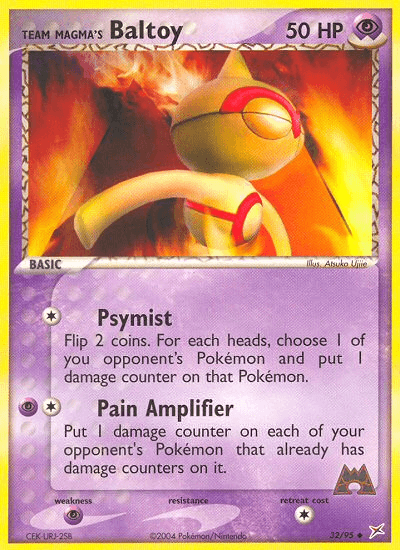 Team Magma's Baltoy Team Magma vs Team Aqua