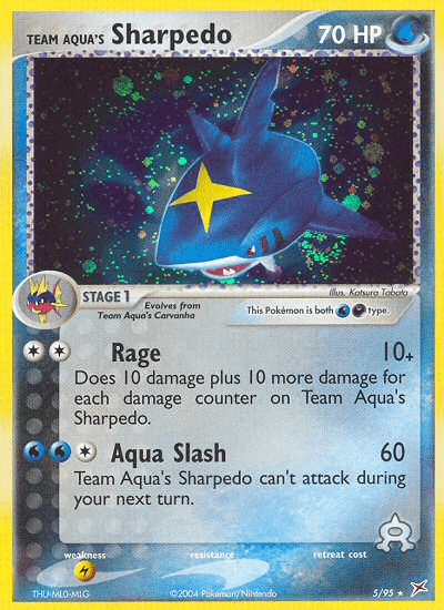 Team Aqua's Sharpedo Team Magma vs Team Aqua