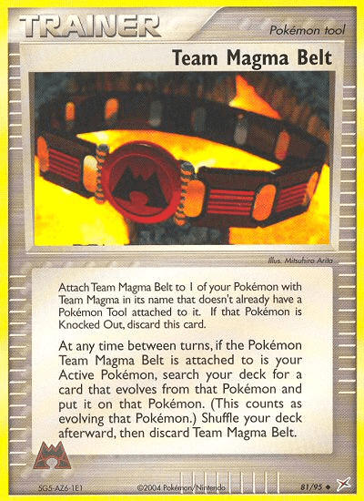 Team Magma Belt Team Magma vs Team Aqua