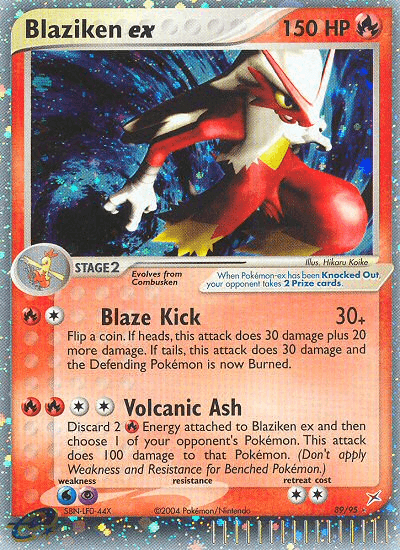 Blaziken ex Team Magma vs Team Aqua