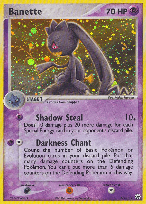 Banette Hidden Legends
