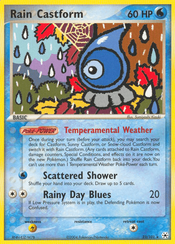 Rain Castform Hidden Legends