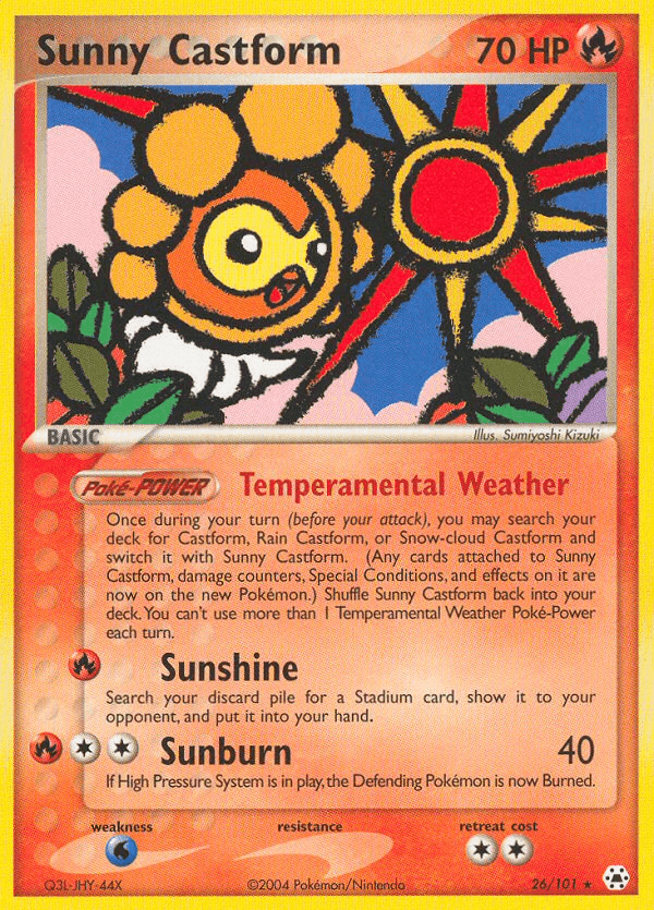 Sunny Castform Hidden Legends