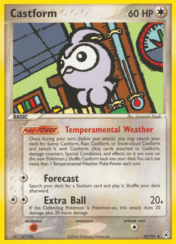 Castform Hidden Legends