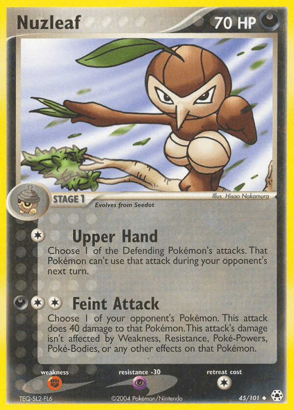 Nuzleaf Hidden Legends