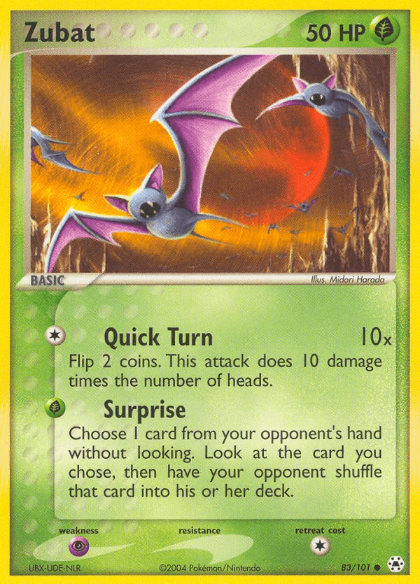 Zubat Hidden Legends
