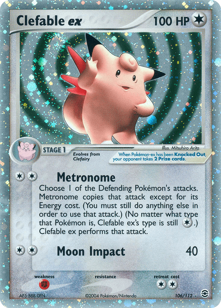 Clefable ex FireRed & LeafGreen