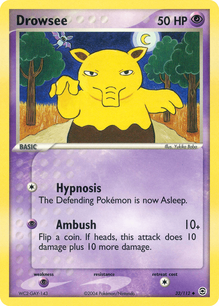 Drowzee FireRed & LeafGreen