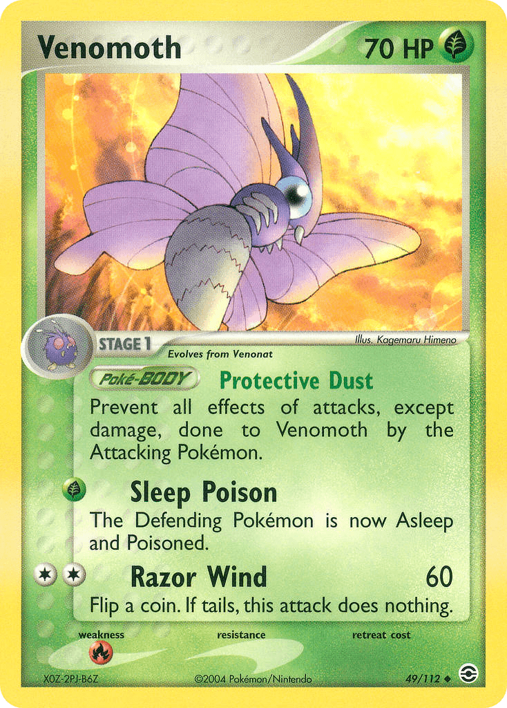 Venomoth FireRed & LeafGreen