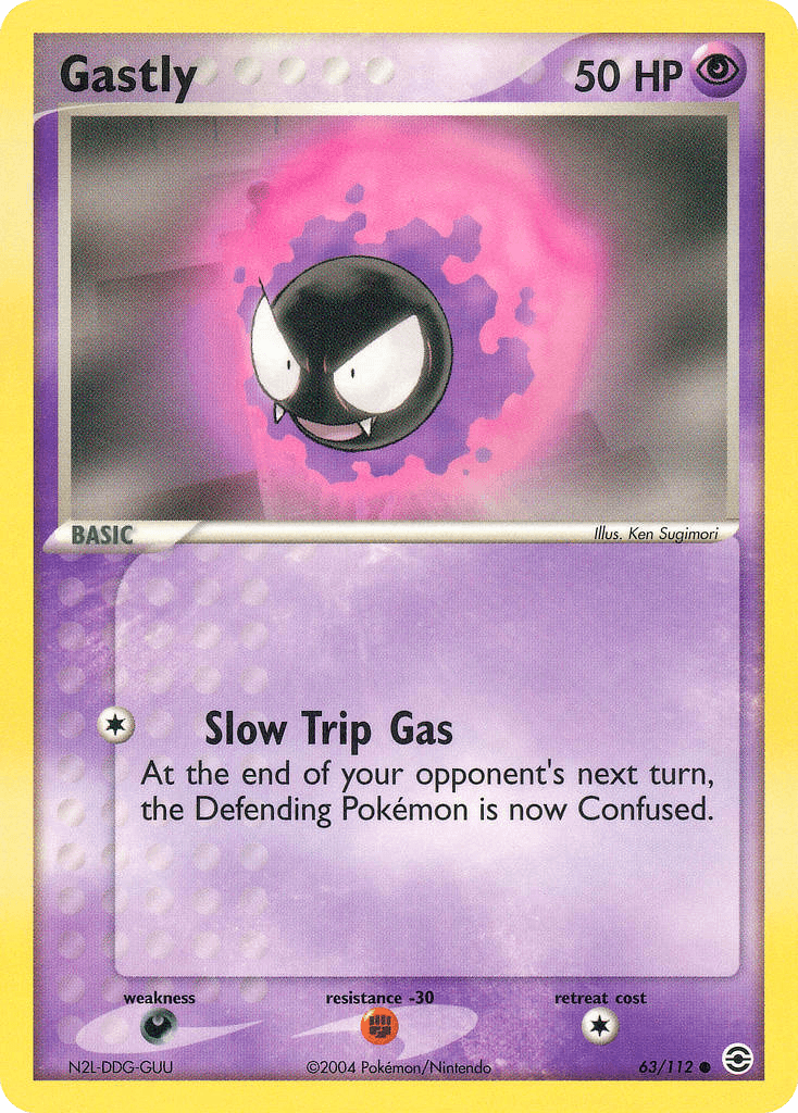 Gastly FireRed & LeafGreen