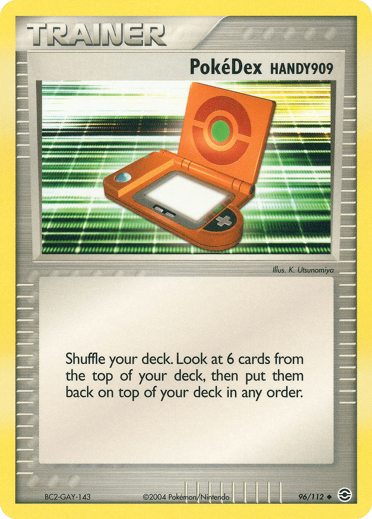 PokéDex HANDY909 FireRed & LeafGreen