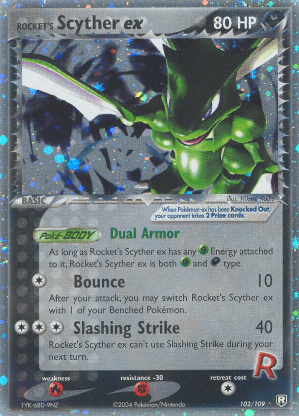 Rocket's Scyther ex Team Rocket Returns