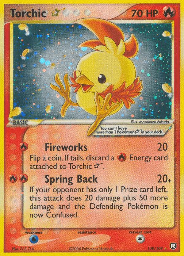 Torchic ★ Team Rocket Returns