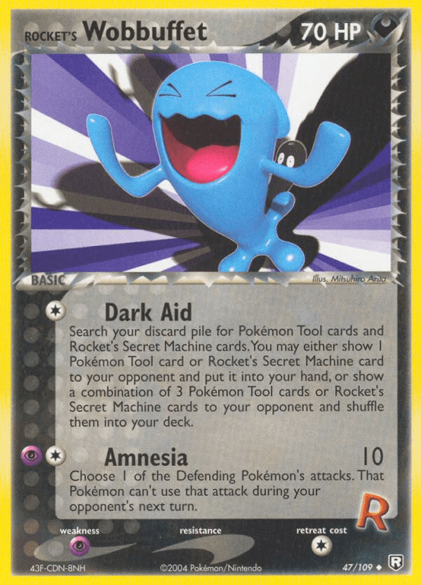 Rocket's Wobbuffet Team Rocket Returns