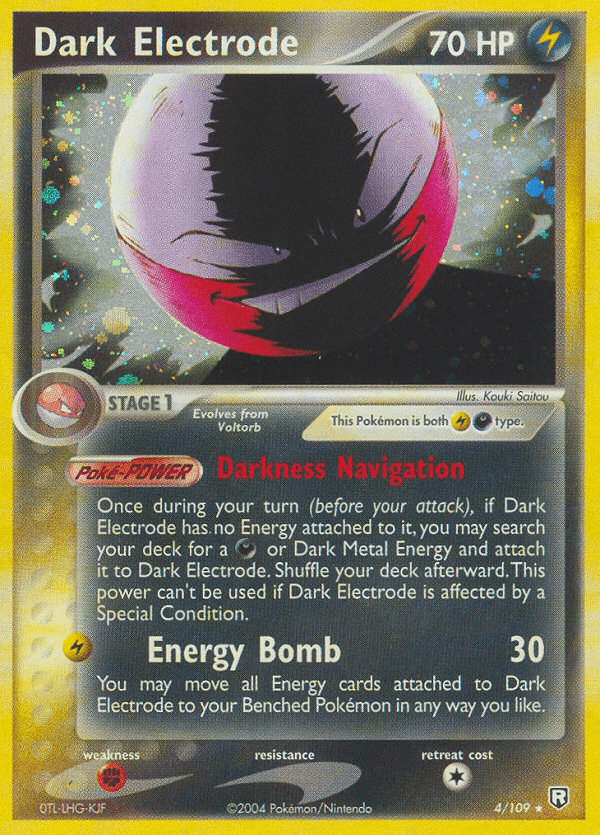 Dark Electrode Team Rocket Returns