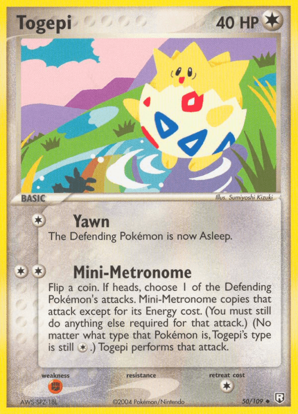 Togepi Team Rocket Returns