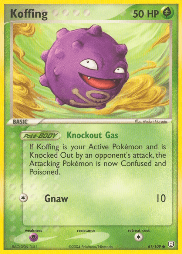 Koffing Team Rocket Returns
