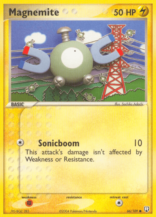 Magnemite Team Rocket Returns